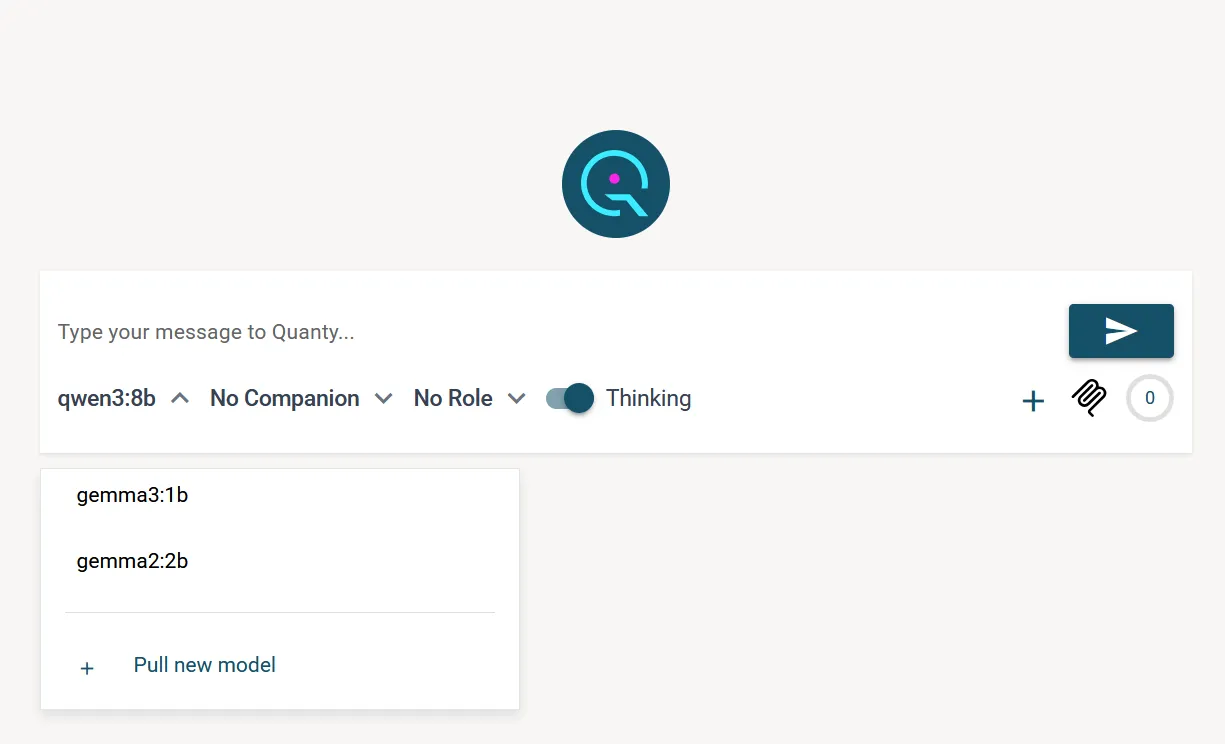 Model Pulling Interface